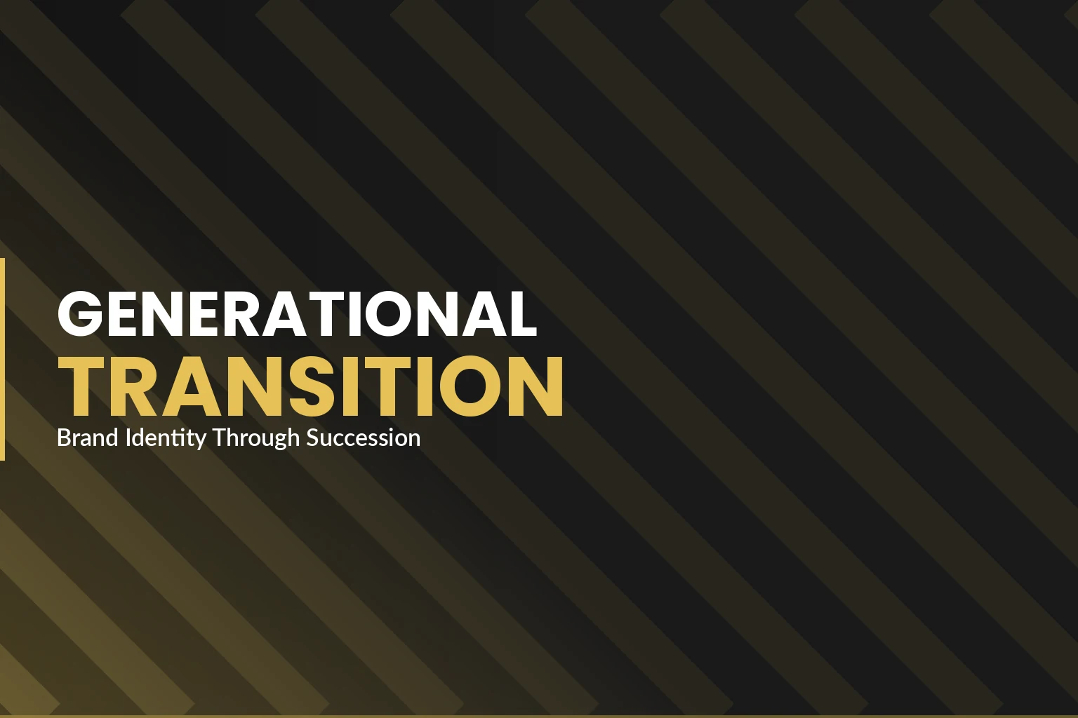 Generational transition and brand identity