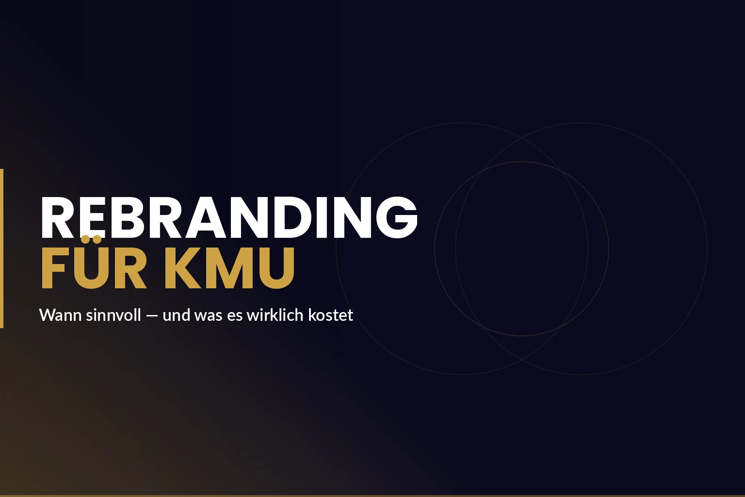 Rebranding KMU Mittelstand Markenstrategie